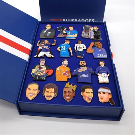 Pin Badge Collectors Display Box For Rangers Pin Badges T Pin