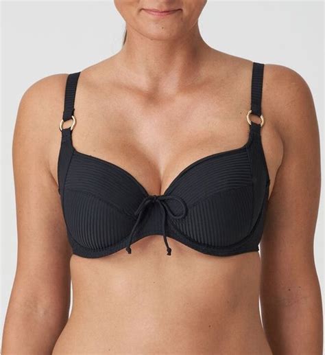 Primadonna Swim Sahara Bikini Top Met Beugel Zwart Maat Eu