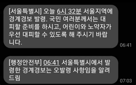 31일 이른 아침의 서울시 경계경보 오발령 파장 ‘일파만파 경인매일 세력에 타협하지 않는 신문