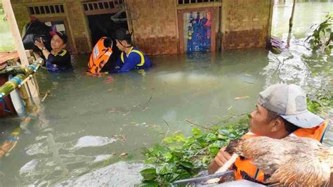 Banjir Rendam Rumah Di Pangandaran Pangandaran Ruber Id