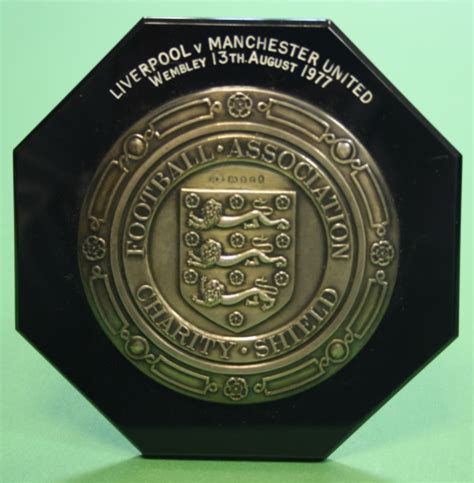 1977 Charity Shield Plaque | National Football Collection