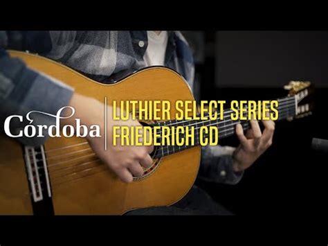 Cordoba Luthier Select Series Friederich Cd Demo Senhorinha Guinga