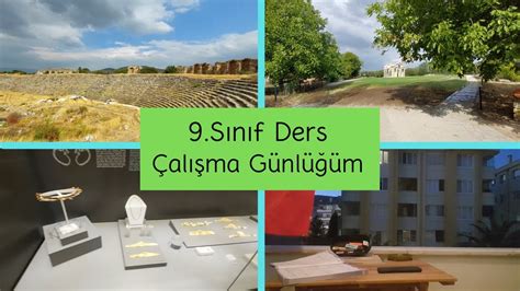 9 SINIF DERS ÇALIŞMA GÜNLÜĞÜM 5BENİMLE 2 GÜN YouTube