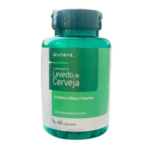 Levedura Levedo De Cerveja 60 Caps 420 Mg Nutrye Shopee Brasil