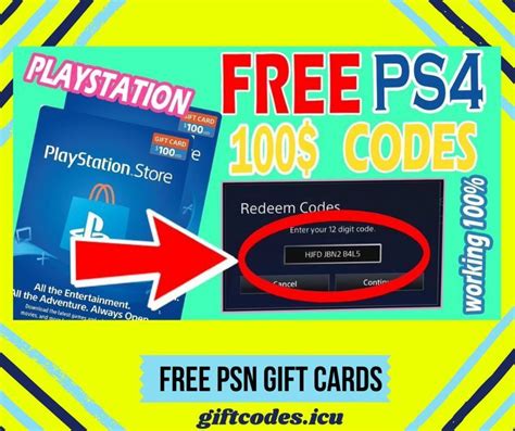 FREE Playstation Gift Card Generator, Giveaway in 2022 | Gift card generator, Free gift card ...