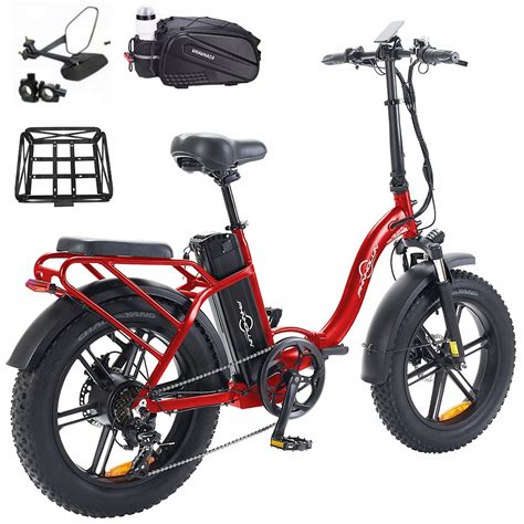 Rower Elektryczny W Km H Phnholun S Pro Ebike Czerwony