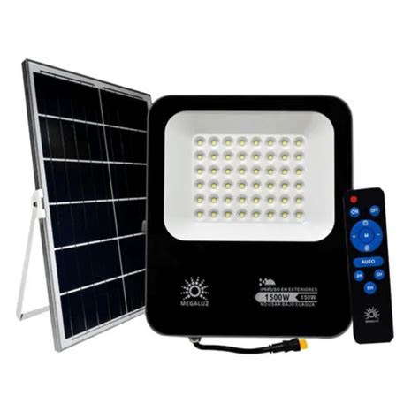 REFLECTOR SOLAR 150W CON PANEL FerroEléctrica Diaz