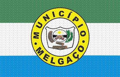 Brasão e Bandeira do Município de Melgaço PA mbi br