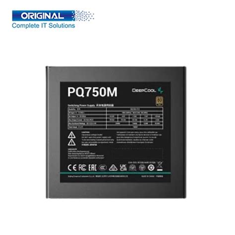 DeepCool PQ750M 80 PLUS Gold Modular Power Supply - OSL