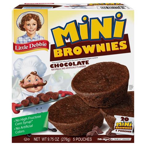 Little Debbie Chocolate Mini Brownies - Shop Snack Cakes at H-E-B