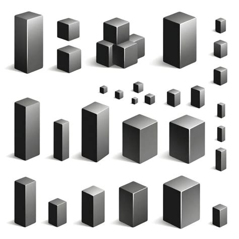 A Collection Of Black And White Boxes With The Word Quot Box Quot On