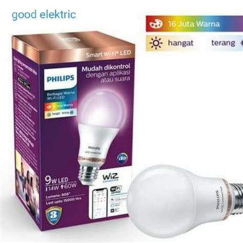 Jual Philips Smart Wifi Color Tunable White Led 9w Jakarta Barat