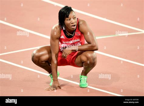 Usas Jenna Prandini After Finishing Fifth In The Womens 200 Metres