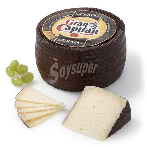 Gran Capitán Queso curado mezcla graso Gran Capitán al corte 300 g aprox