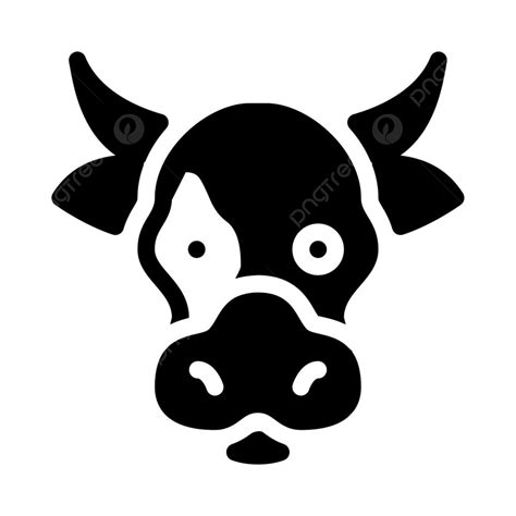 Domesticated Animal Cow Agriculture Farm, Milk, Domesticated, Moo PNG and Vector with ...