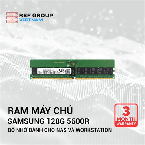Samsung Semiconductor 128GB DDR5-5600MHz PC5-44800 ECC 3DS Server RDIMM (4KIT) (M321R-128G-D5-5600-4KIT)
