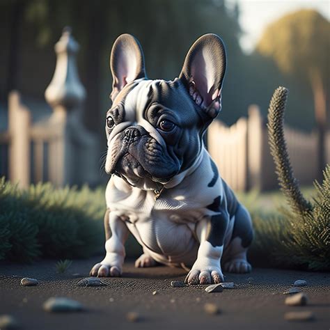 Un Perro Con Un Pelaje Blanco Y Negro En La Cara Se Sienta En La Hierba