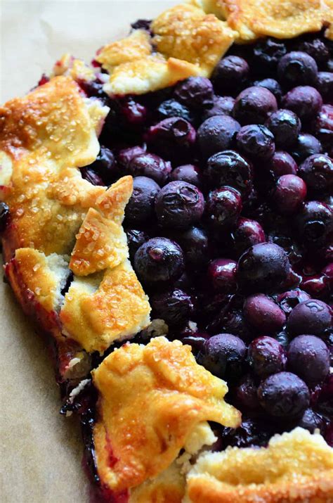 Blueberry Crostata Dessert Recipe - Katie's Cucina