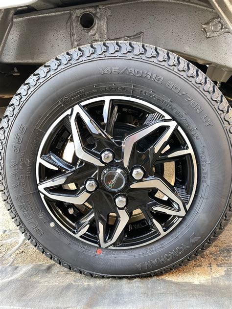 HOT STUFFホットスタッフ インチ 穴 B クロノス CH メタリックブラックポリッシュ ホイール単品 本