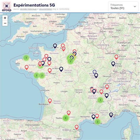 Cartographie Des Expérimentations 5g Data Gouv Fr