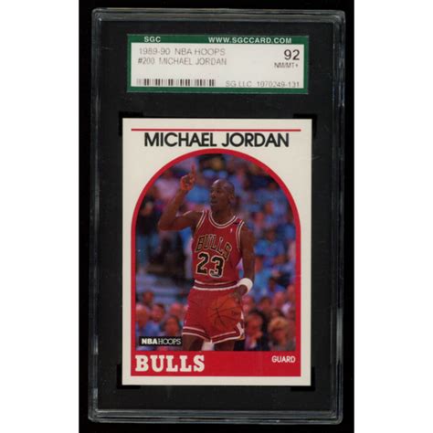 Michael Jordan Hoops Sgc Pristine Auction