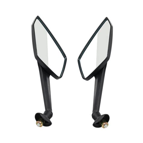 Universal 2pcs Pair Motorcycle Mirror Scooter E Bike Rearview Mirrors