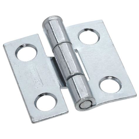 Everbilt 1 In Zinc Plated Non Removable Pin Narrow Utility Hinges 2