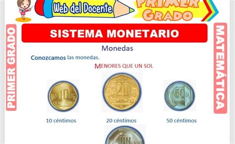 El Sistema Monetario Para Primero De Primaria Fichas Para Imprimir Otosection