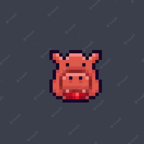 Minecraft Pig Pixel Art