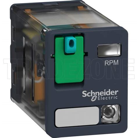 Rpm22bd Schneider 15 Amp Zelio Power Relay With Led And Lockable Test