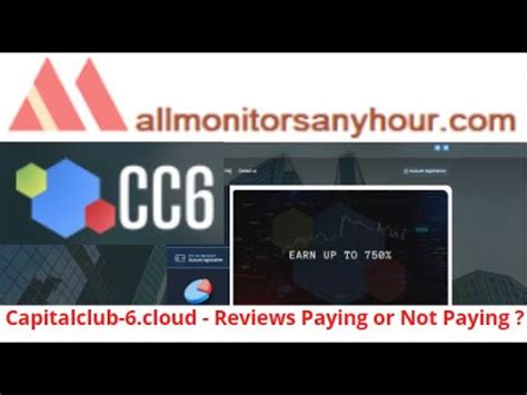 Capitalclub 6 Cloud Reviews Paying Or Not Paying All Hyip HYIP