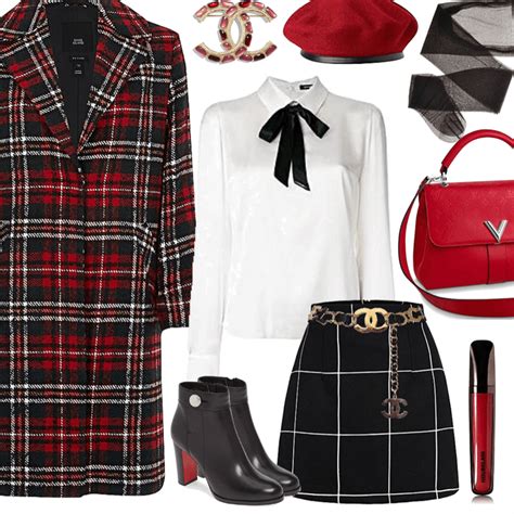 Winter 2020 Trend Preppy Chic Outfit Shoplook Artofit