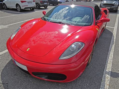 Ferrari F430 Spider: red cabriolet * All PYRENEES · France, Spain, Andorra