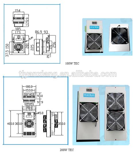 Vdc W Peltier Air Conditioner Tec Air Conditioner Thermoelectric