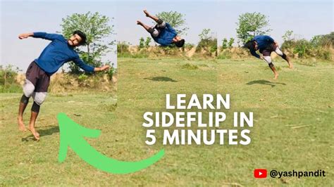 Side Flip कैसे सीखे How To Side Flip Side Flip Tutorial Youtube