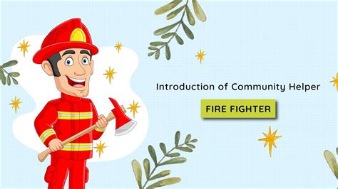 community helper firefighter community helpers   preschool