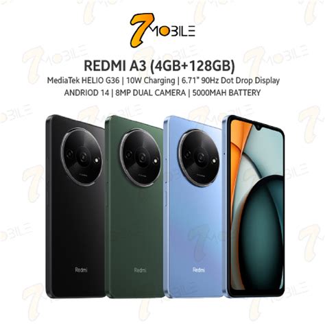 Malaysia Set Redmi A Gb Rom Gb Ram Year Xiaomi Malaysia