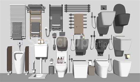 6612 Free Sketchup Bathroom Models Download