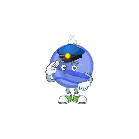 Mascot Police Law Enforcement Officer Profile Avatar Cartoon Vector