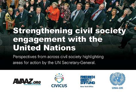 Strengthening Civil Society Engagement With The United Nations