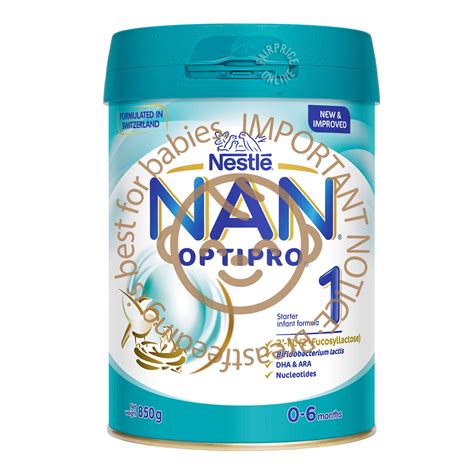 Nestle Nan Optipro Infant Milk Formula Stage 1 NTUC FairPrice