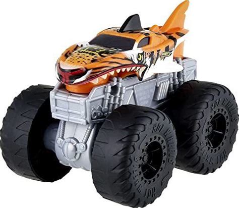 Caminh O Monstro Hot Wheels Luzes E Sons Brinquedo Anos