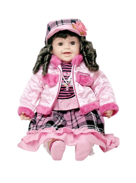 25 Vinyl Girl In Pink Nora Ka25624 Kinnex Dolls