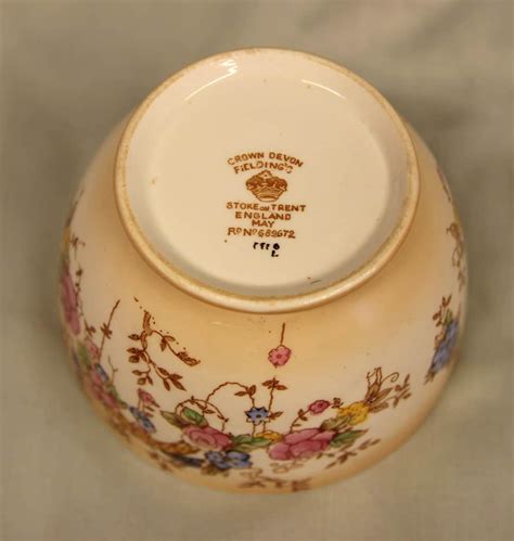 Antique Crown Devon Sugar Bowl Antiques To Buy