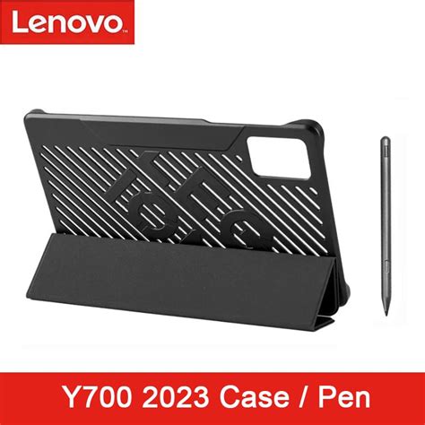 Original Lenovo Legion Y700 2024 2023 Y700 3rd Gen Cover Case Tempered Glass Screen Protector