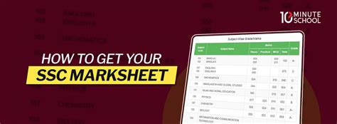 How To See SSC Result With SSC Marksheet 2025