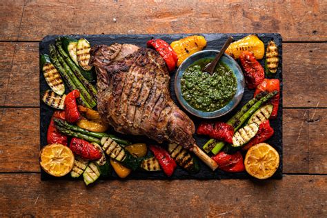 Roast Lamb Leg With Mint Chimichurri Ovation