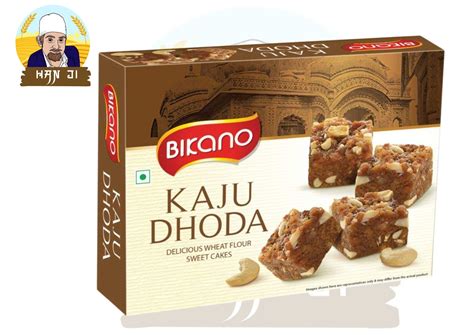 Bikano Kaju Dhoda Burfi 400g ขนมบัรฟี ขนมอินเดีย Th