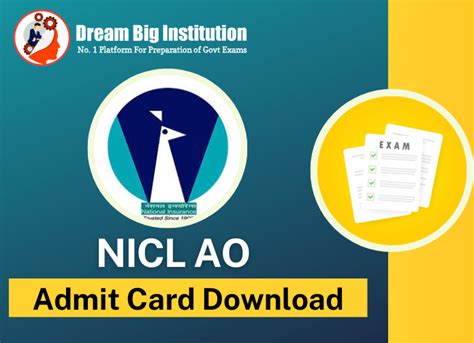 Nicl Ao Admit Card 2024 Out Prelims Call Letter Link Download