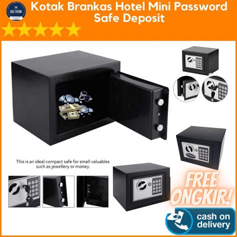 Jual Brankas Baja Password Kode Led Elektrik Aman Simpan Uang Emas